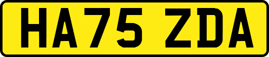 HA75ZDA