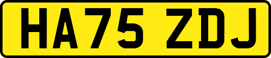 HA75ZDJ