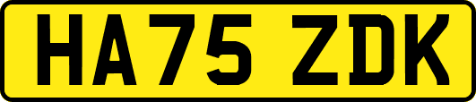 HA75ZDK
