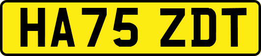 HA75ZDT