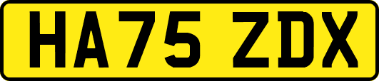 HA75ZDX