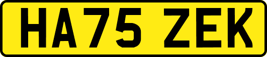 HA75ZEK