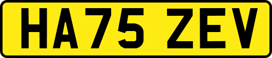 HA75ZEV