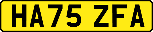 HA75ZFA