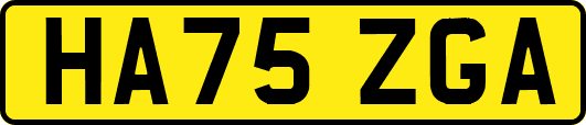 HA75ZGA