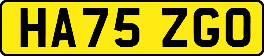 HA75ZGO