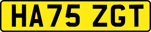 HA75ZGT