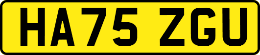 HA75ZGU