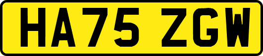HA75ZGW