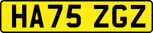 HA75ZGZ