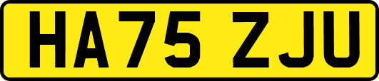 HA75ZJU