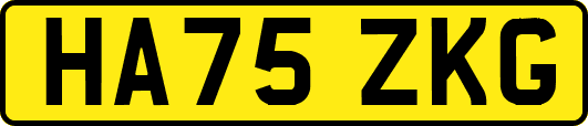 HA75ZKG