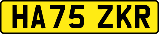 HA75ZKR