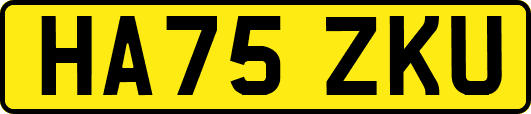HA75ZKU