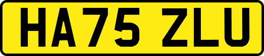 HA75ZLU