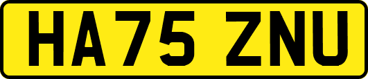 HA75ZNU