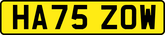 HA75ZOW