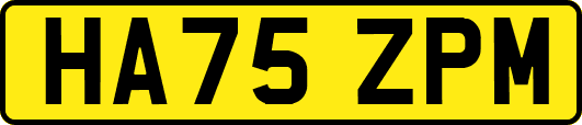 HA75ZPM