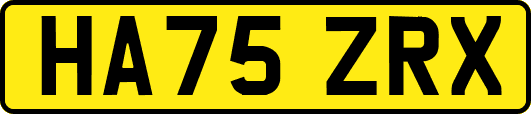 HA75ZRX