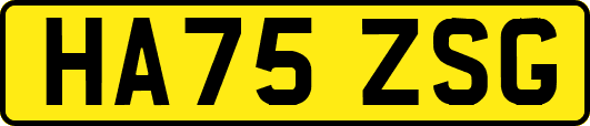 HA75ZSG
