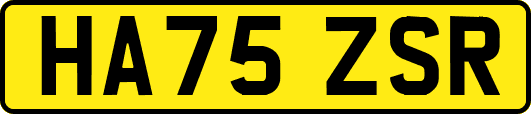 HA75ZSR