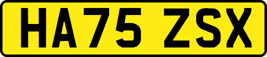 HA75ZSX