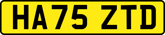 HA75ZTD