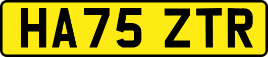 HA75ZTR