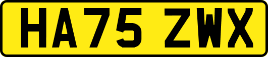 HA75ZWX
