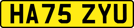 HA75ZYU