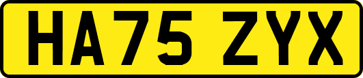HA75ZYX