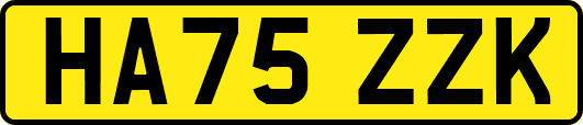 HA75ZZK