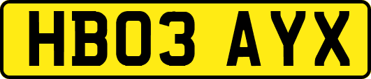 HB03AYX