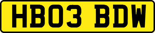 HB03BDW