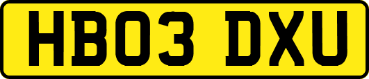 HB03DXU