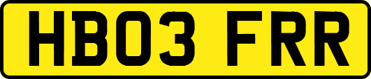 HB03FRR