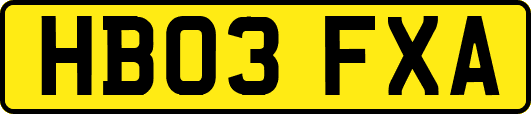 HB03FXA