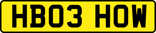 HB03HOW