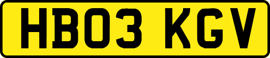 HB03KGV