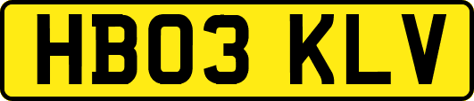 HB03KLV