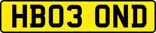 HB03OND
