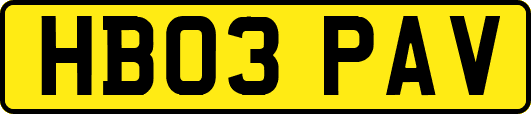HB03PAV