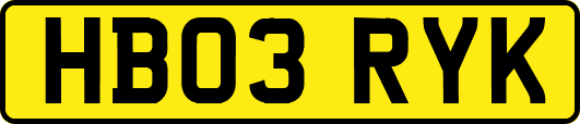 HB03RYK