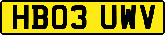 HB03UWV