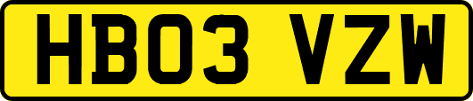 HB03VZW
