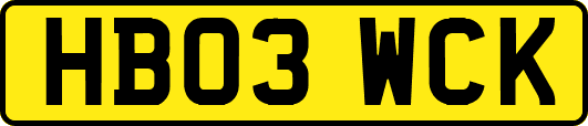 HB03WCK