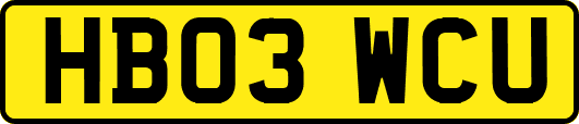 HB03WCU