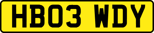 HB03WDY