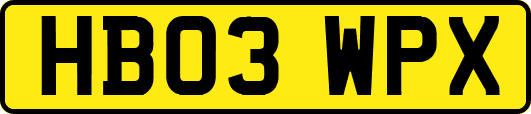 HB03WPX