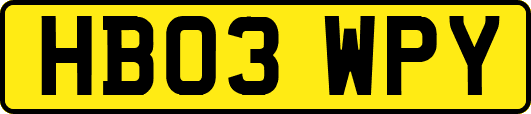 HB03WPY
